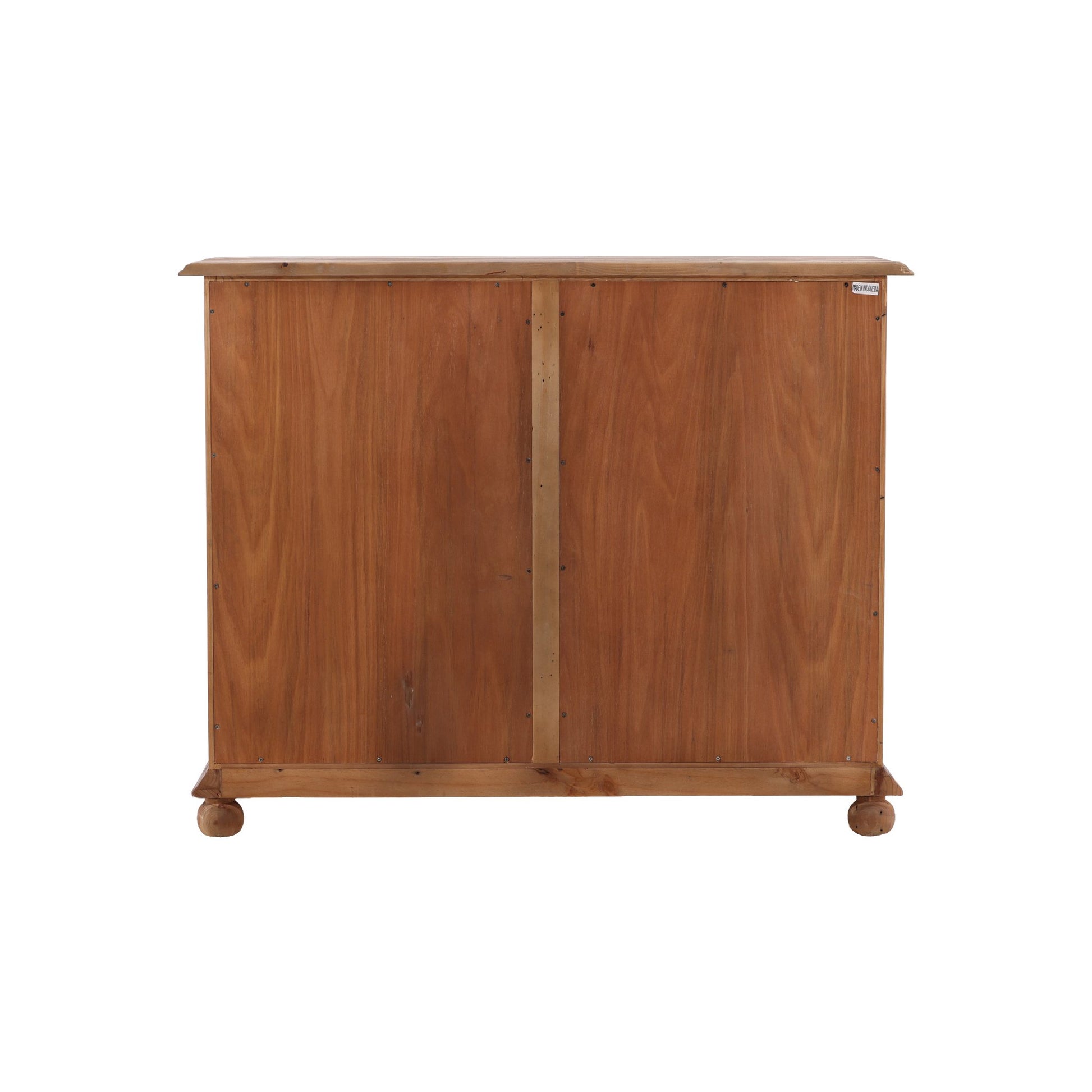 Pine Bowfront Chest detail view by Furniture Classics at ZIN Home