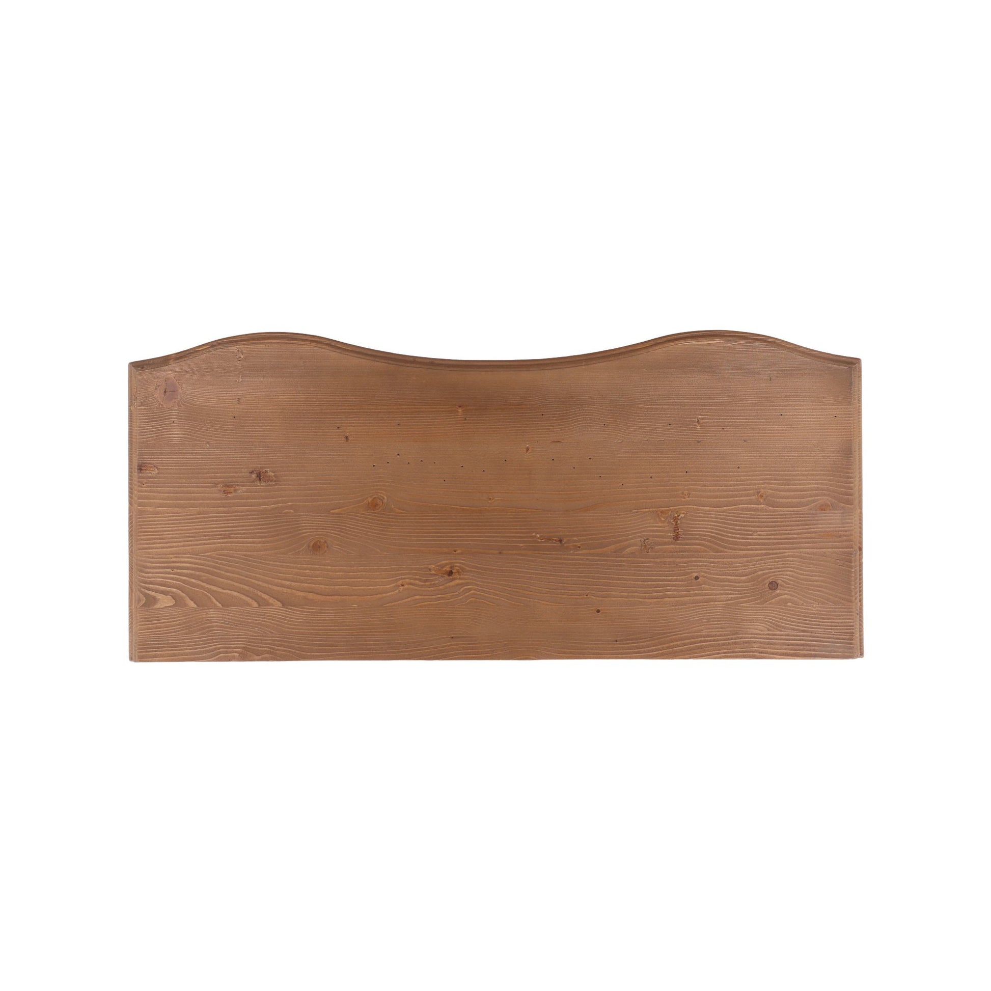 Pine Bowfront Chest detail view by Furniture Classics at ZIN Home