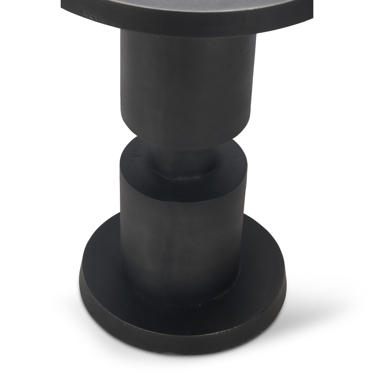 Elements - Liam - End Table - Antique Zinc