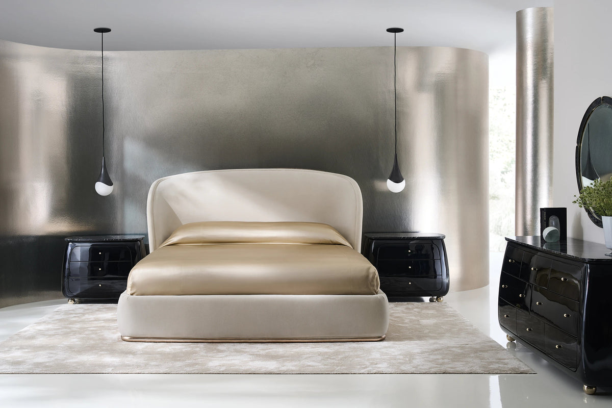 Opal Bed - Kg Soft Silver Paint 89" by Caracole - view 3