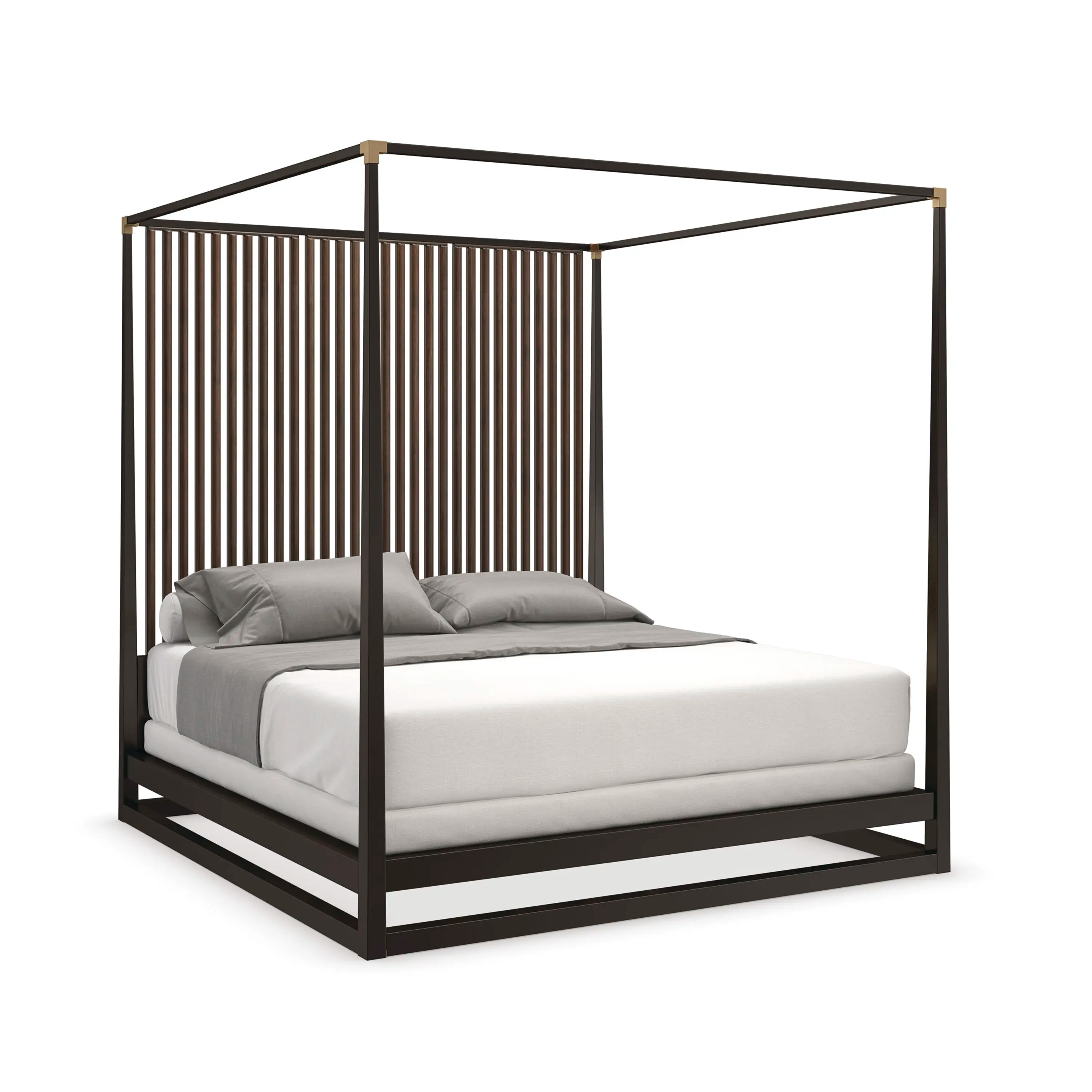 Pinstripe Bed by Caracole