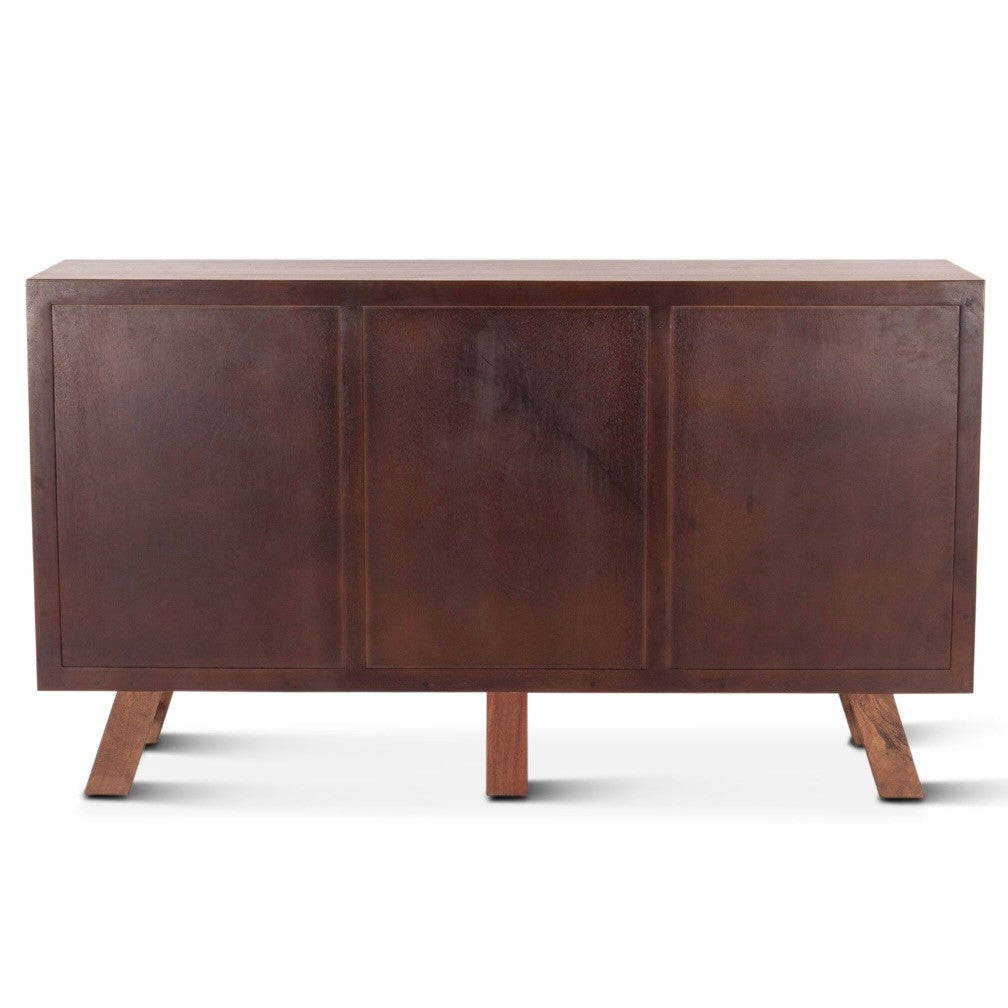 Savannah 68" Solid Wood Sideboard Cinnamon Brown
