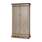 Marrakesh Black Painted Cabinet by Sarreid Ltd