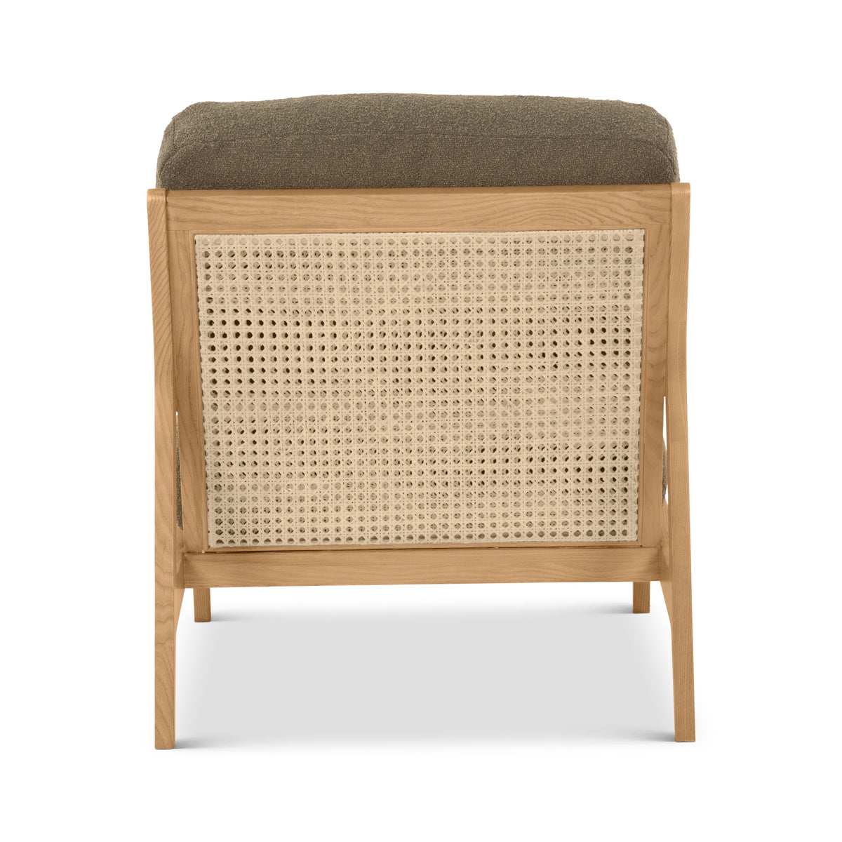 Carmelo Accent Chair Natural, Forest Green by Urbia - detail 5