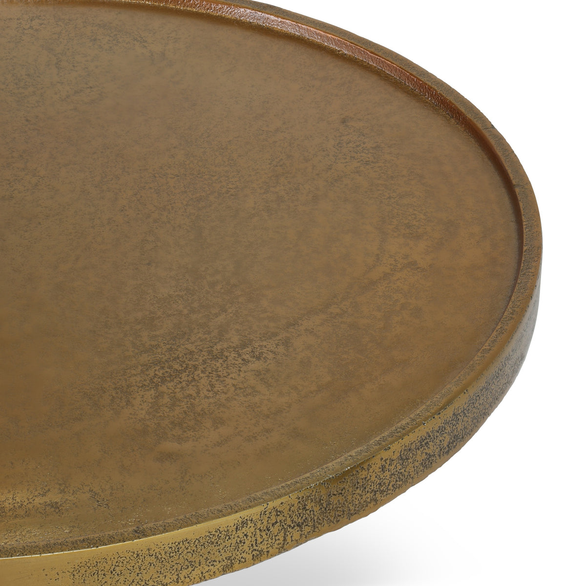 Leo End Table Antique Brass, 22.5" by Urbia - detail 5