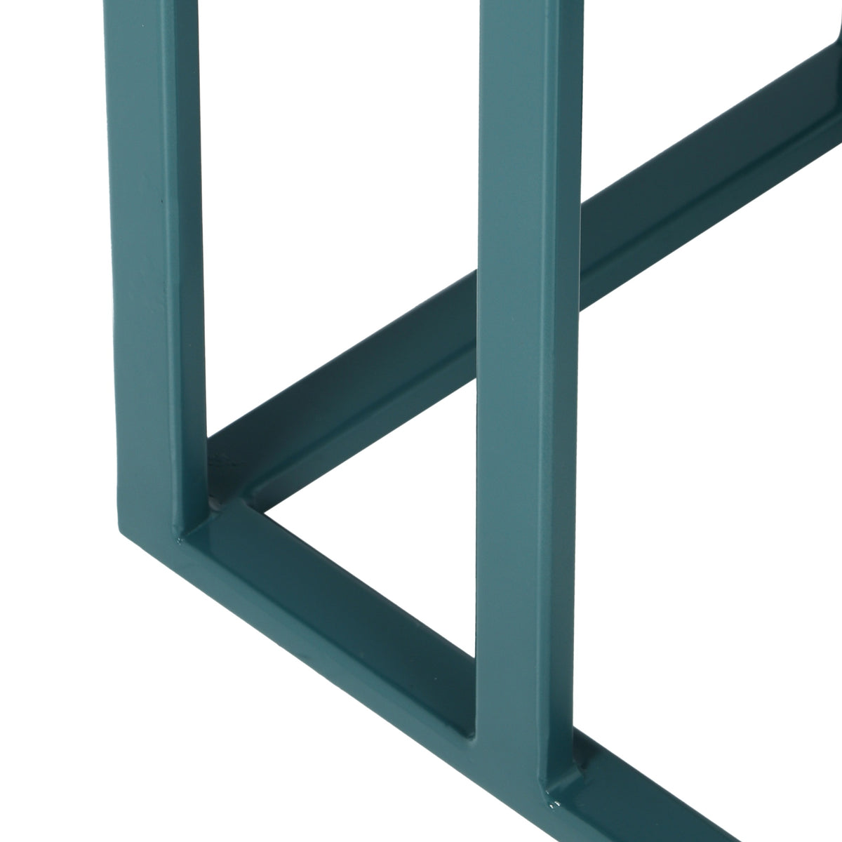 Elements Tanu C Table Enamel Top End Table - Teal by Urbia - detail 5