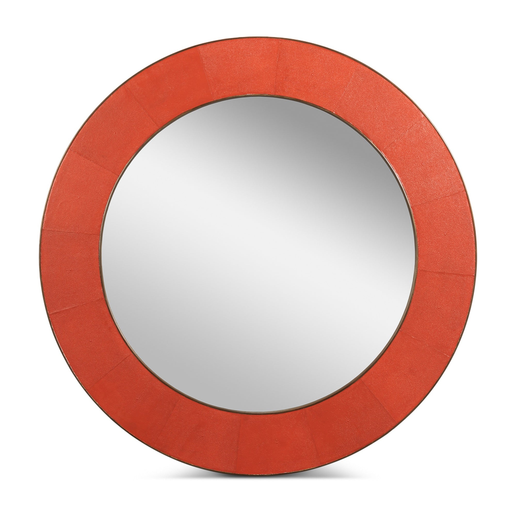 Judith Mirror,Shagreen,Orangeade by Sarreid Ltd