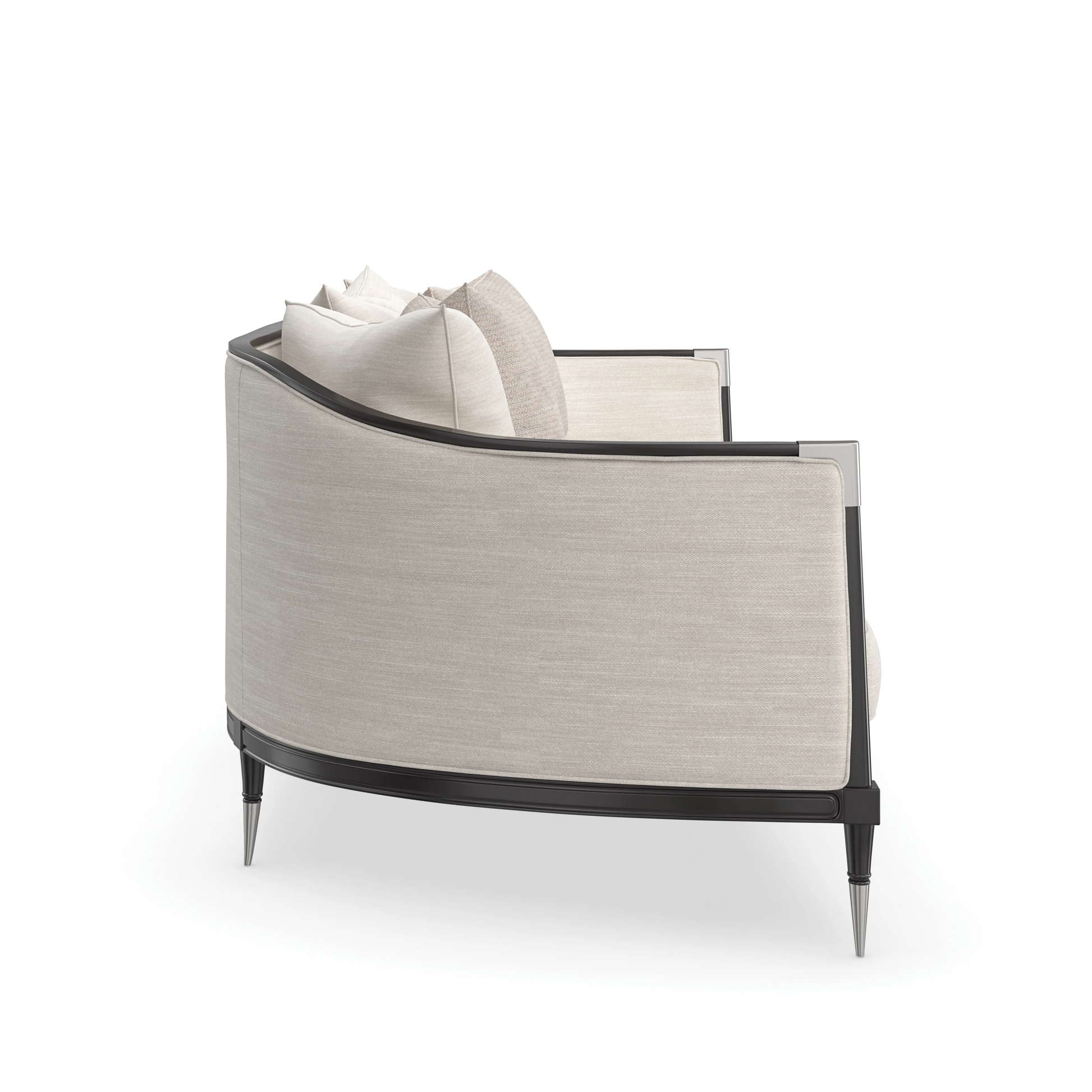 Splash of Flash Sofa Almost Black 86" by Caracole - view 5