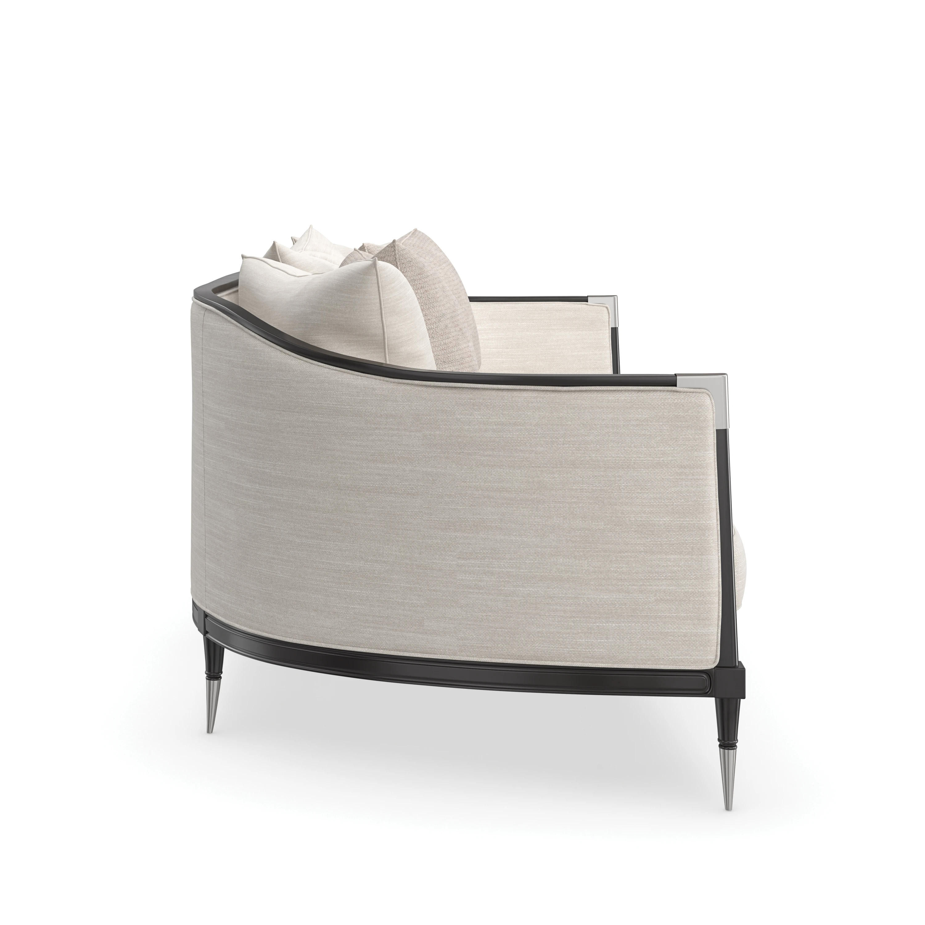 Splash of Flash Sofa Almost Black 86" by Caracole - view 5