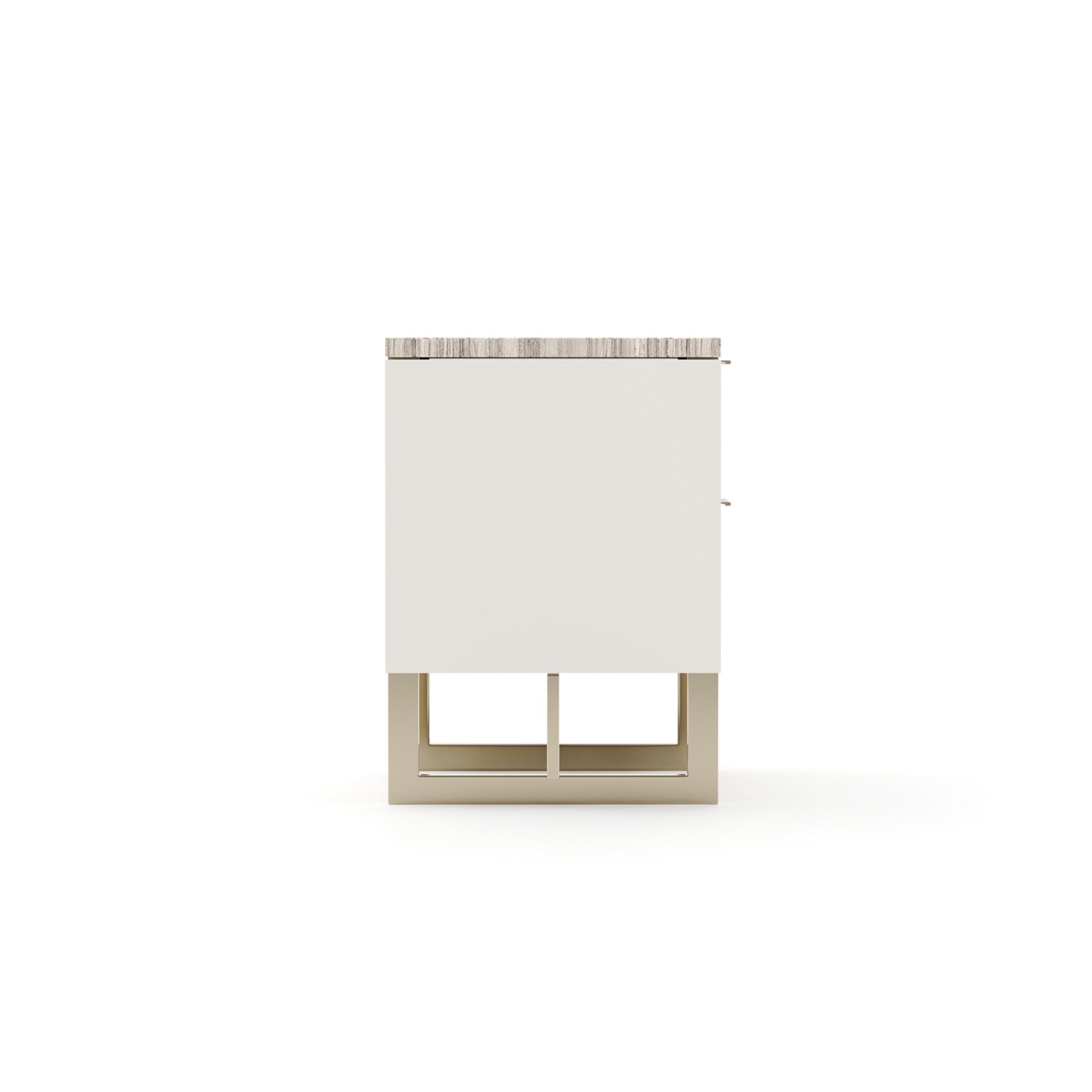 Wish You Were Here Nightstand Almond Milk 24" by Caracole - view 7