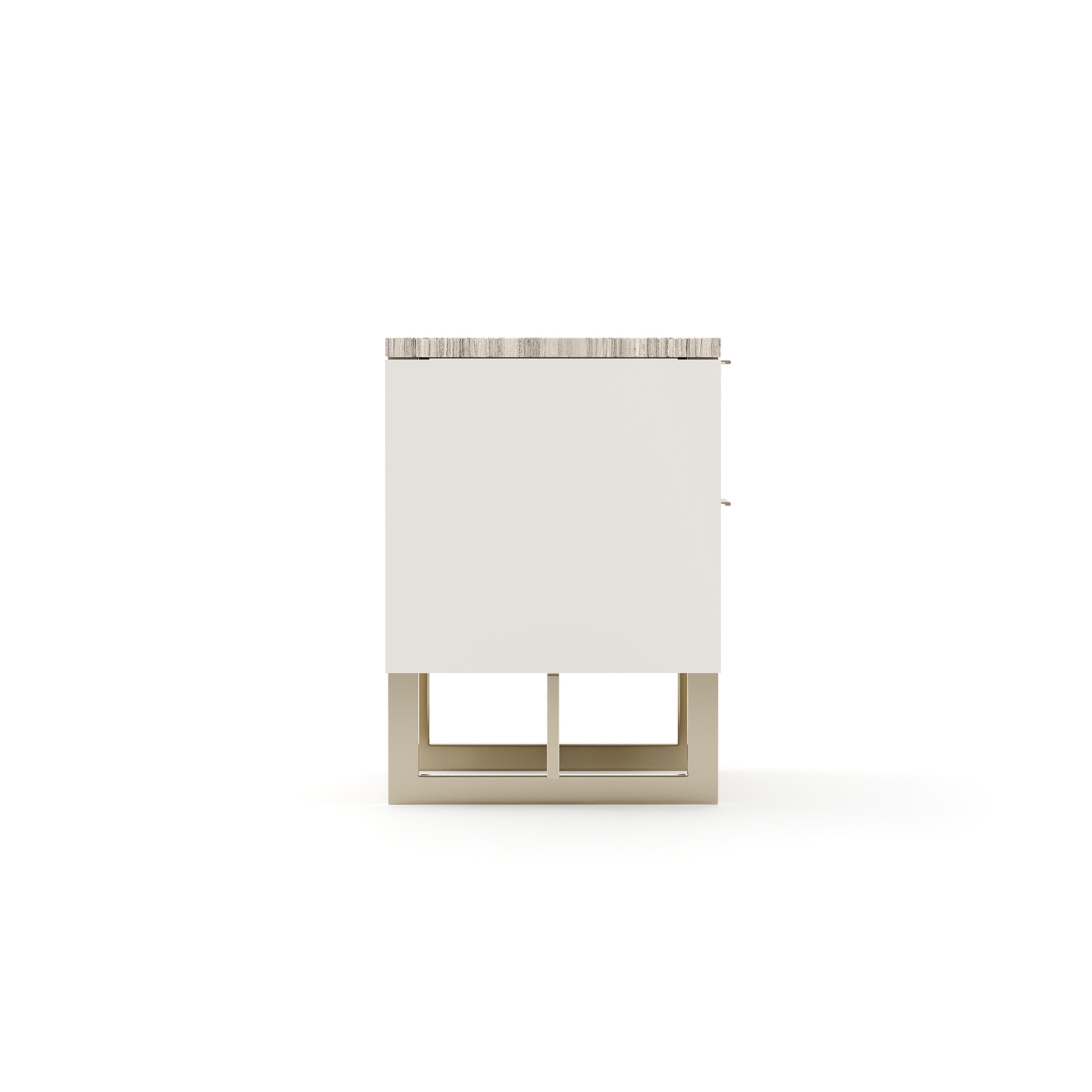 Wish You Were Here Nightstand Almond Milk 24" by Caracole - view 7