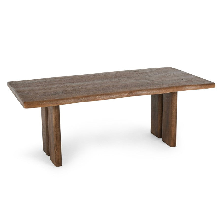 Holmes Solid Wood Dining Table 80"