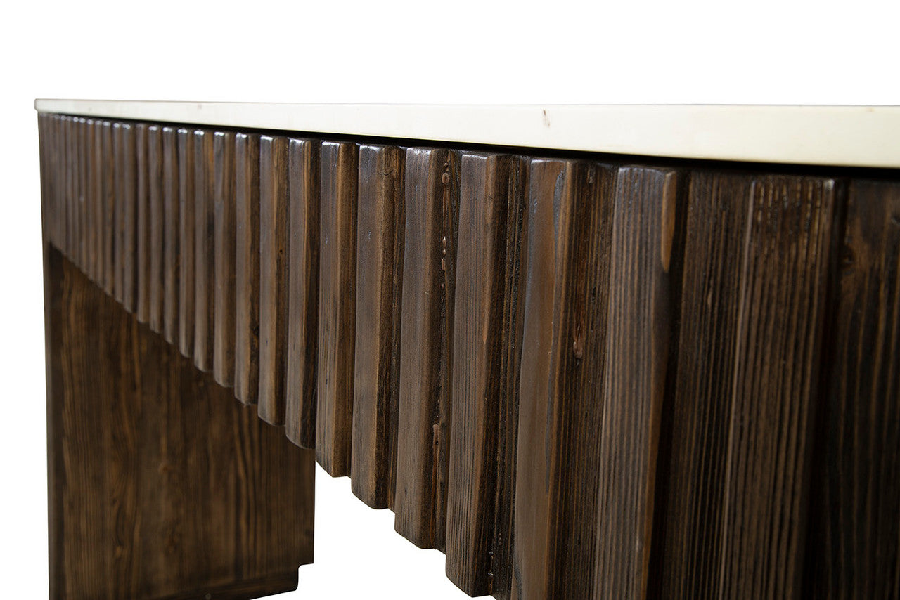 Marble Cheers Console - 70.75'