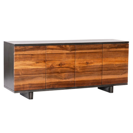Santa Fe Solid Wood 4-Door Sideboard 72"