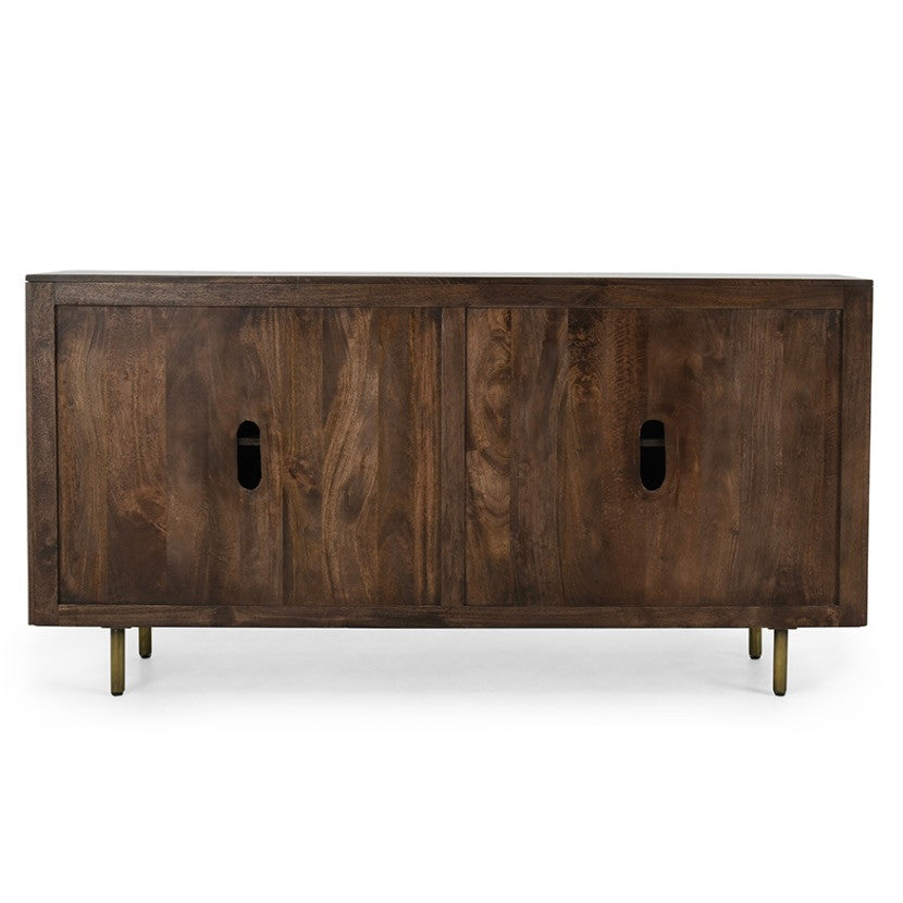 Norwood Solid Wood 4-Door Sideboard 72"