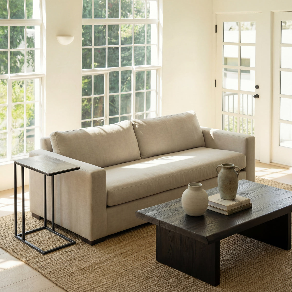 Brooks 48" Coffee Table - Ebonized by Urbia - detail 8