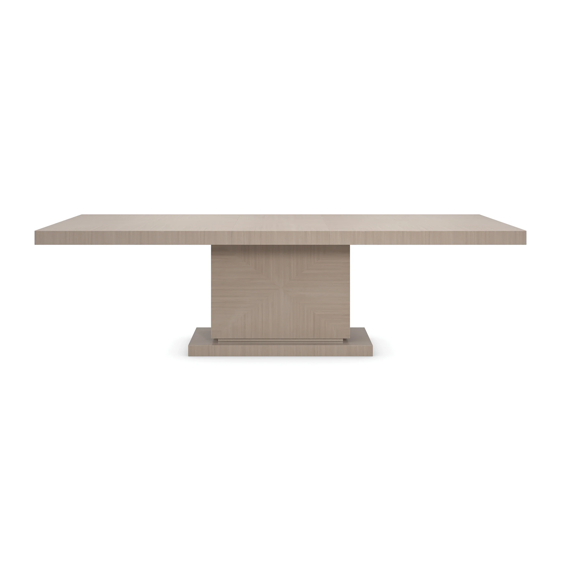 Horizon Sparkling Argent Dining Table 84" by Caracole