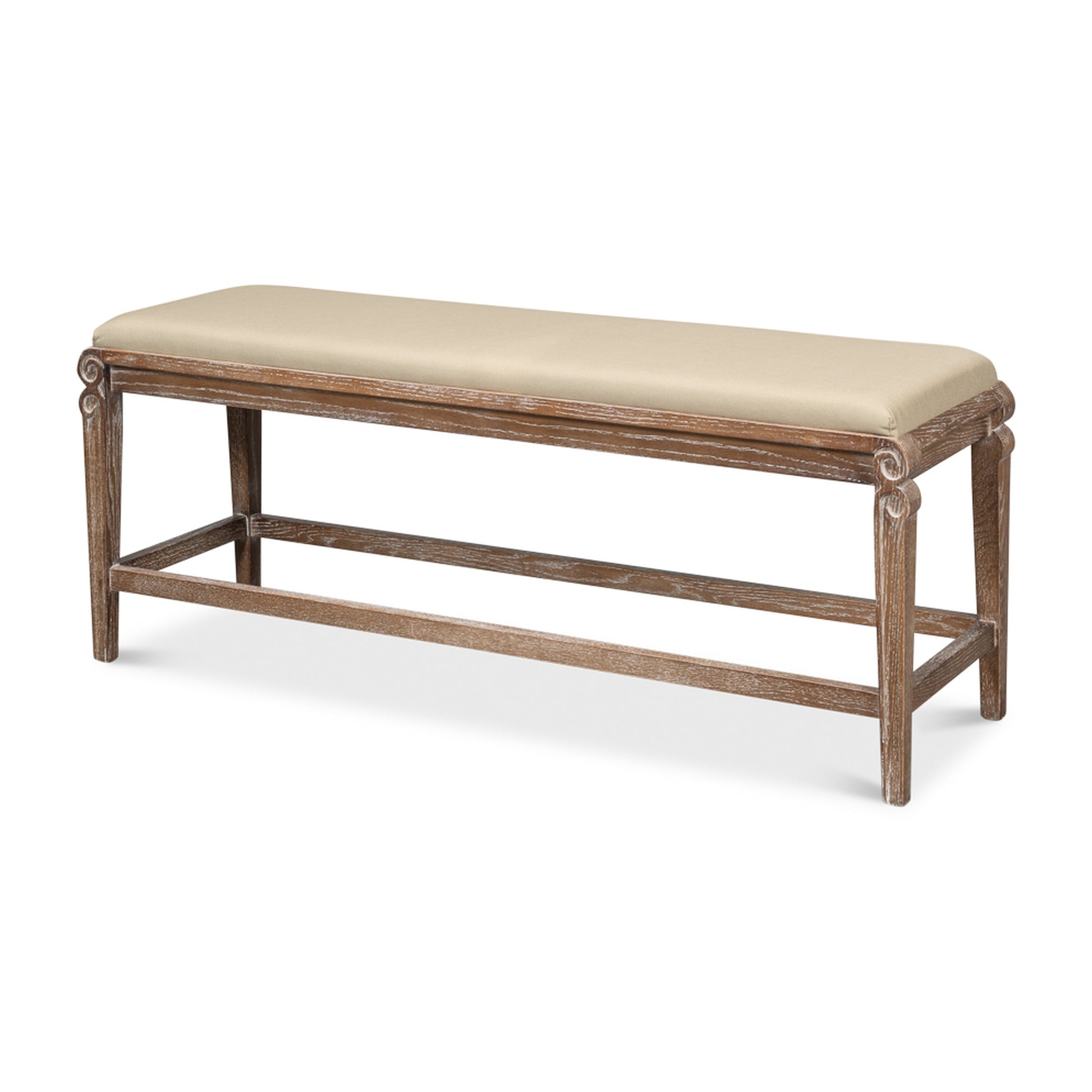 Smith Building Parlor Bench by Sarreid Ltd