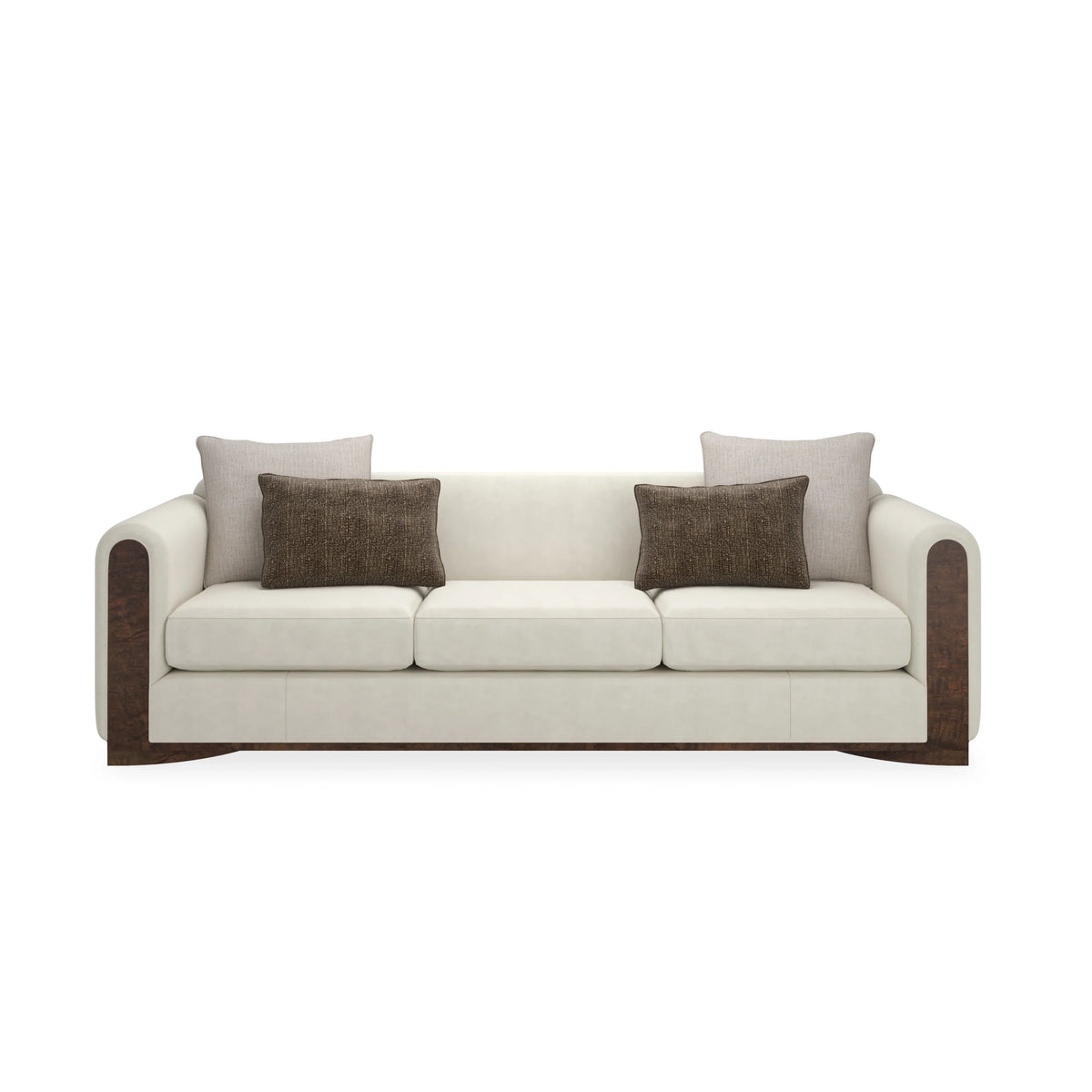 Dimitri Sofa Galway Burl 102" by Caracole