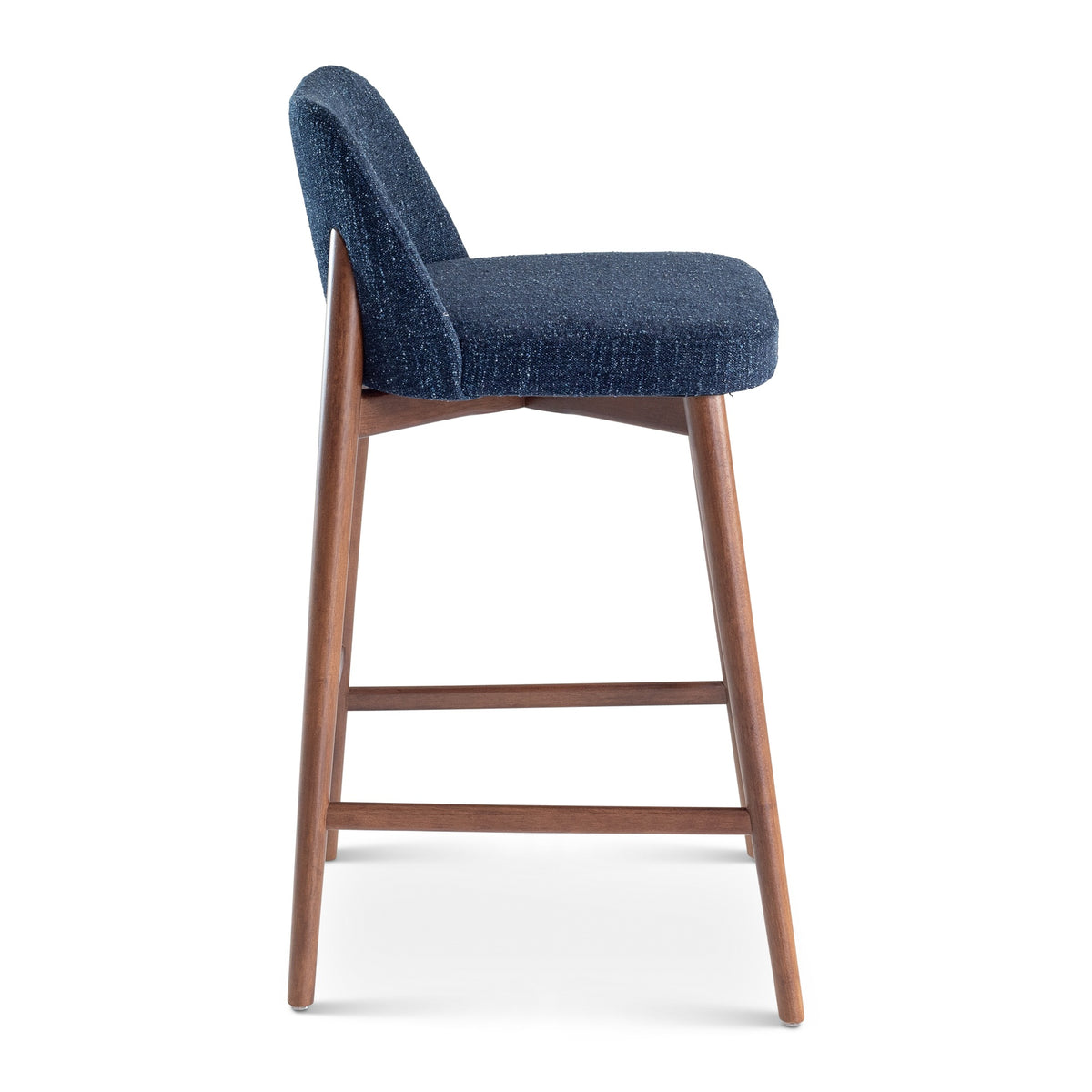 Tonia Barstool Nogal, Blue Mix, Bar Height by Urbia - detail 3