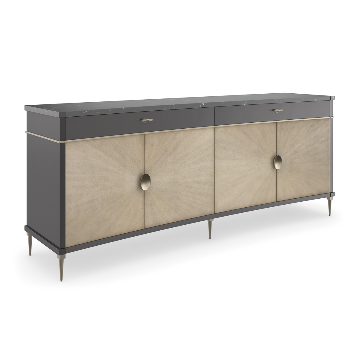 Noir Almost Black Sideboard 84.13" by Caracole - view 4