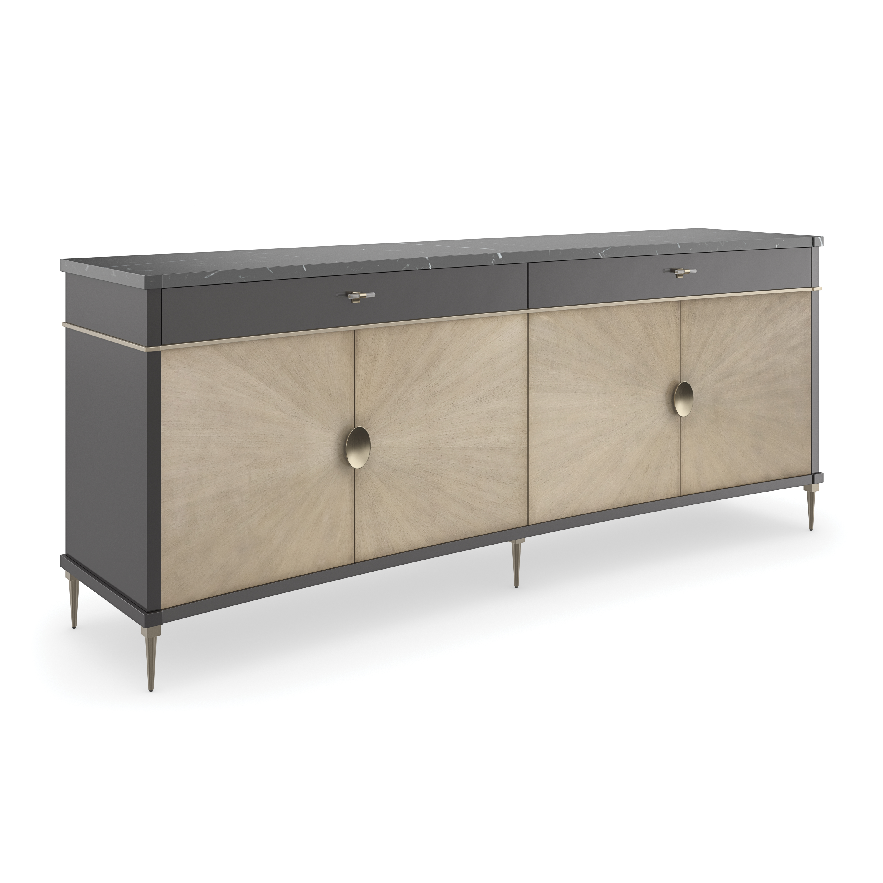 Noir Almost Black Sideboard 84.13" by Caracole - view 4