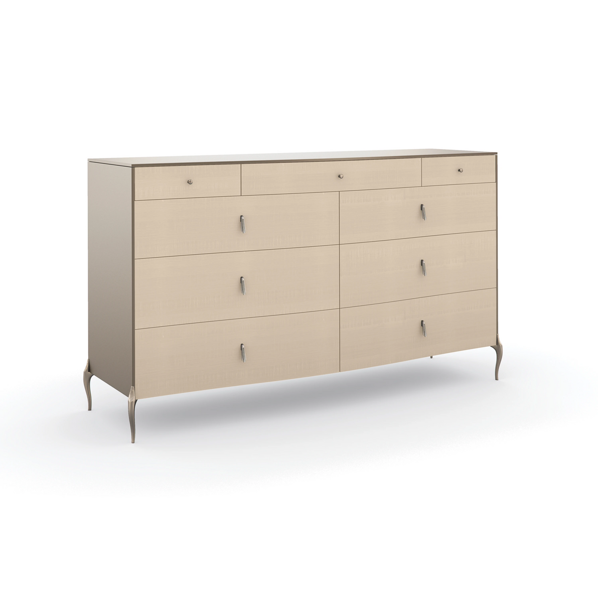 Dress to Impress Soft Silver Paint Dresser 62" by Caracole - view 4