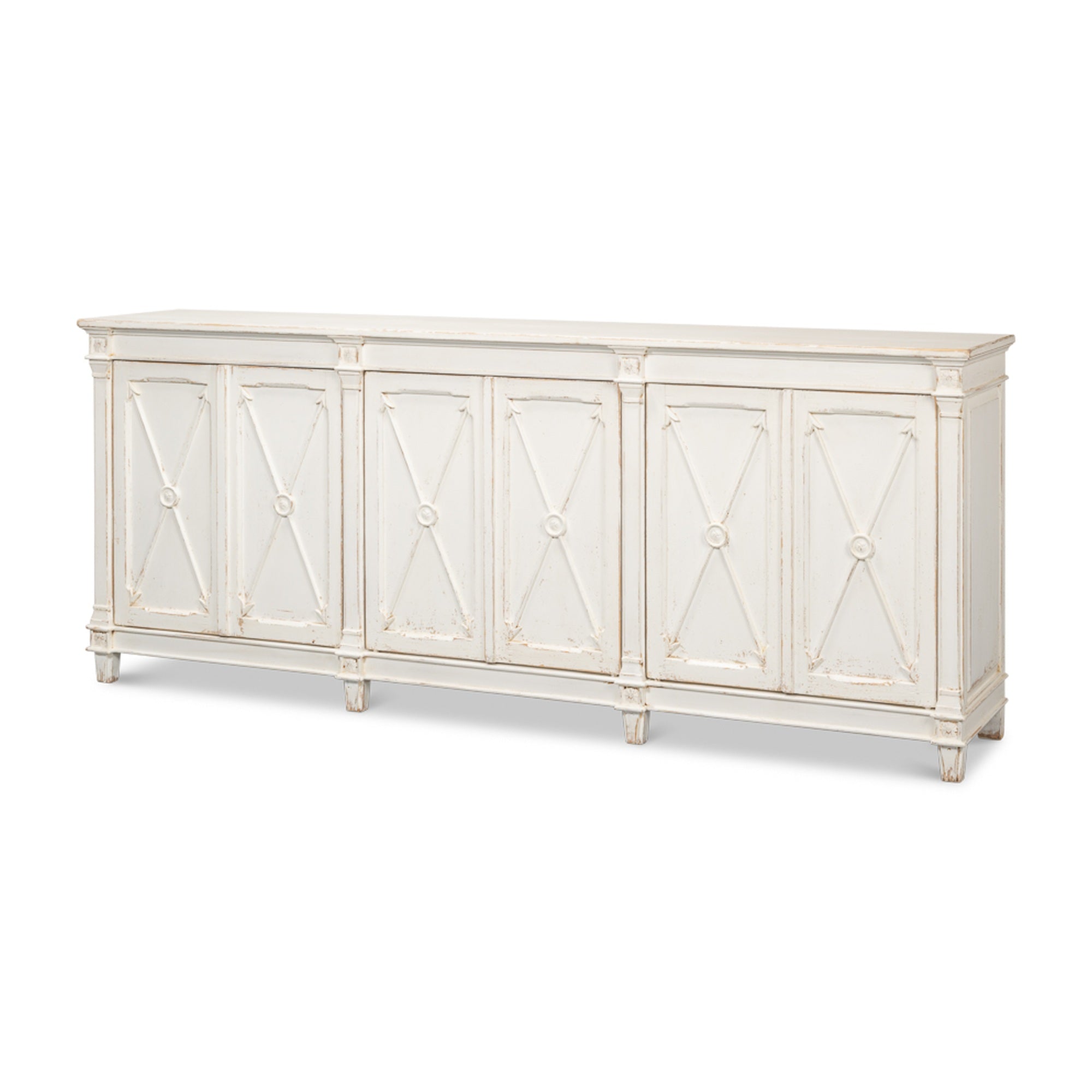 Marksman Sideboard, Whitewash by Sarreid Ltd