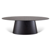Fortaleza Oval Dining Table - 86" - Ebano by Urbia - product view