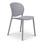 Metro - Bailey Side Chair - Set of 4 - Light Grey Seat