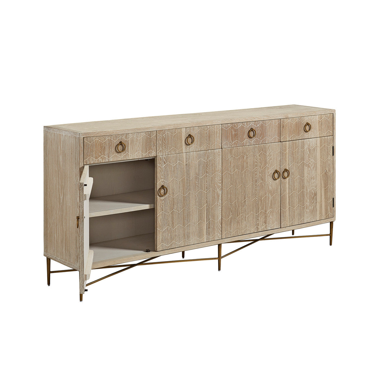 Emiko Four Drawer Server - 78'
