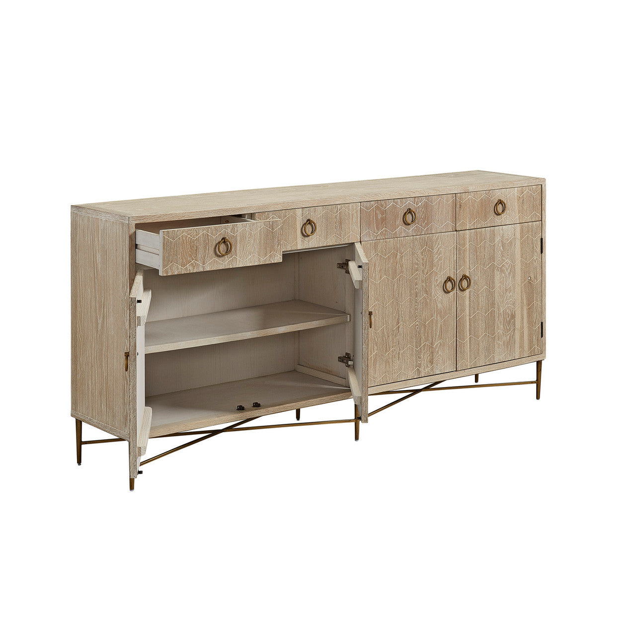 Emiko Four Drawer Server - 78'