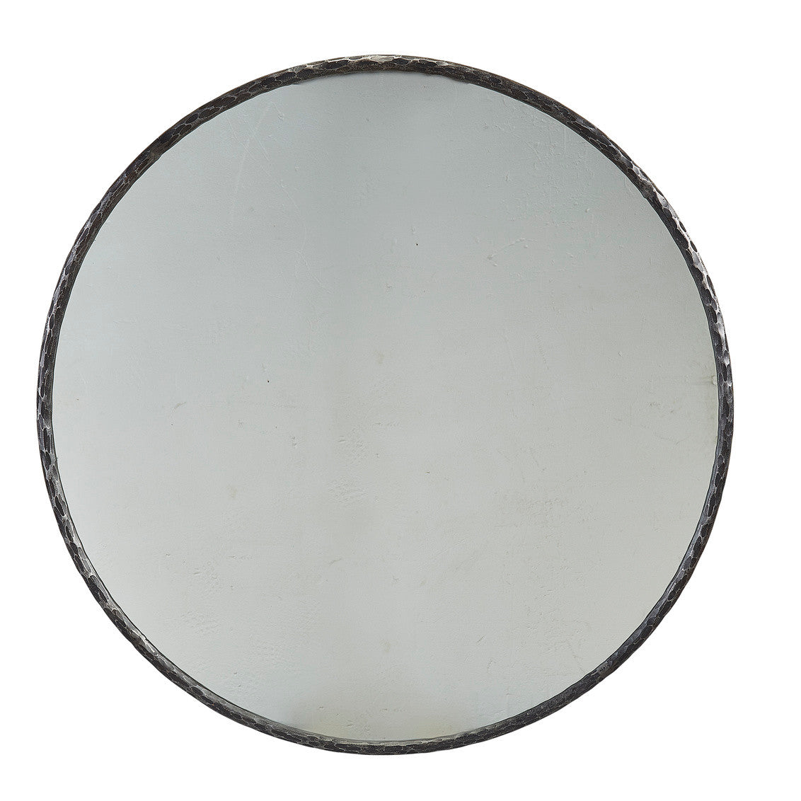Metal Edge Round Mirror - 51'