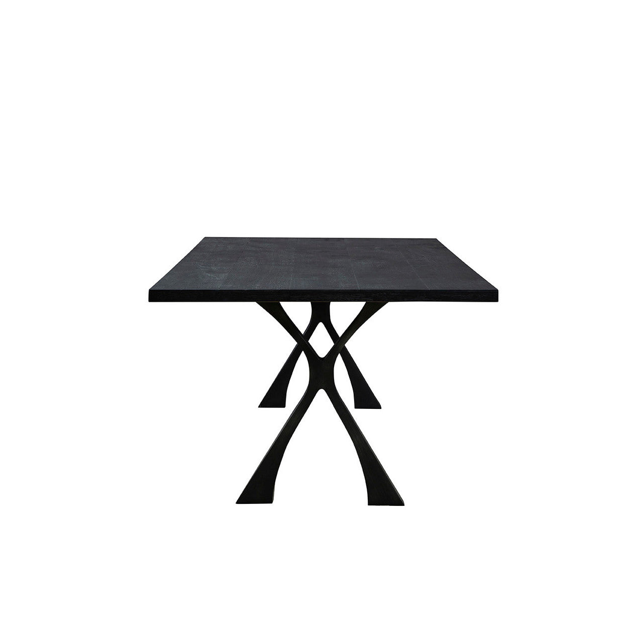 Black Wishbone Dining Table - 86.75'