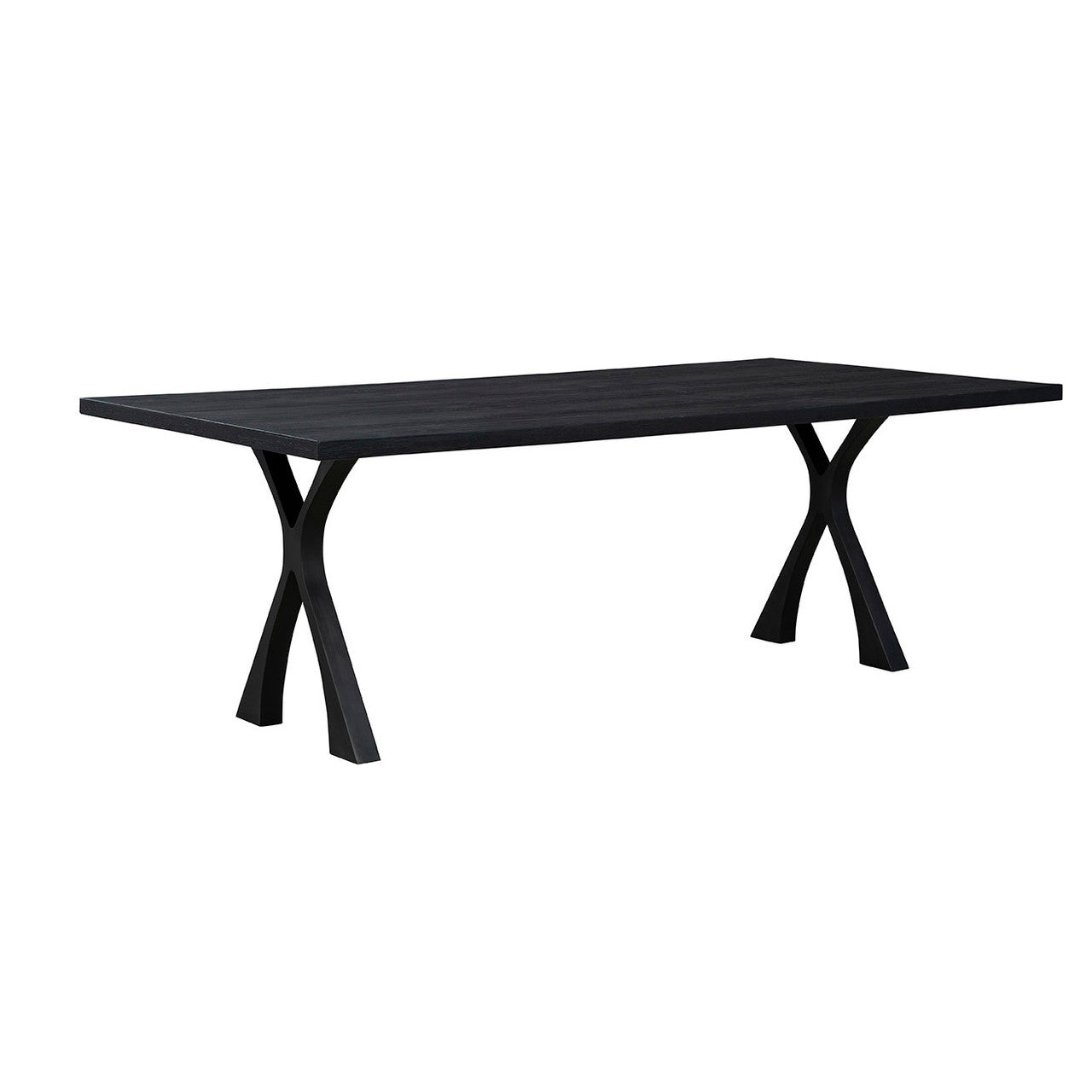 Black Wishbone Dining Table - 86.75'