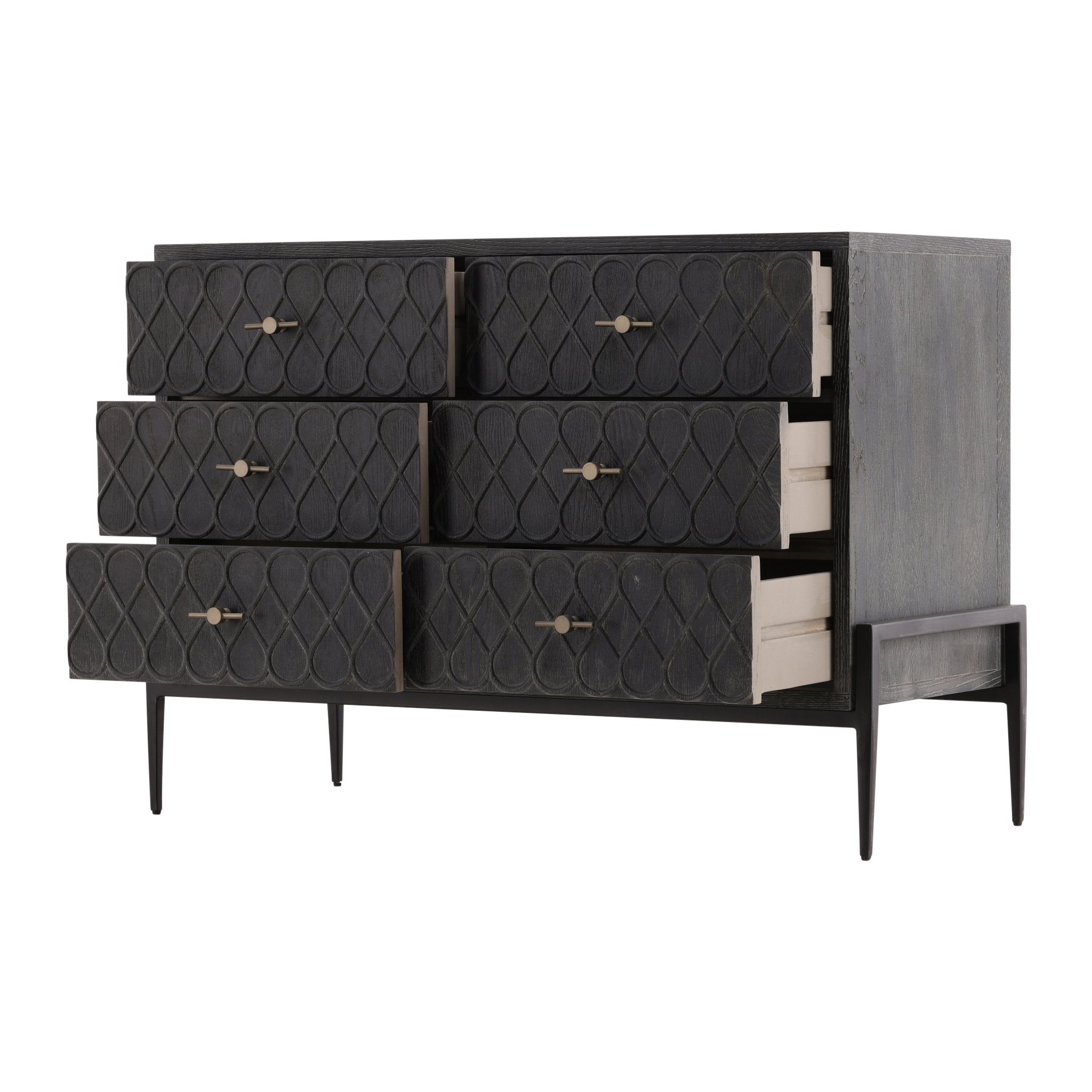 Stevens Chest - 48' detail view by Furniture Classics at ZIN Home