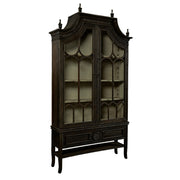 Reims Cathedral Black Arched Cabinet - 50'