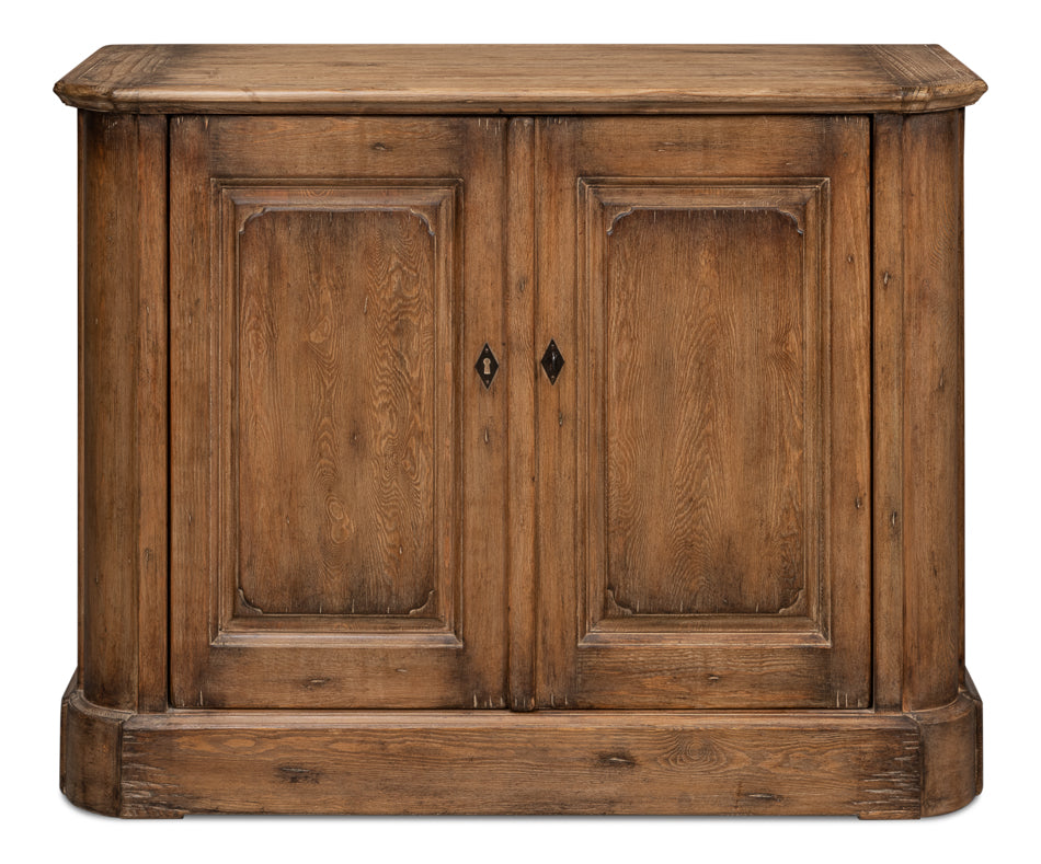 Stephano Two Door Sideboard, Brown by Sarreid Ltd - view 2