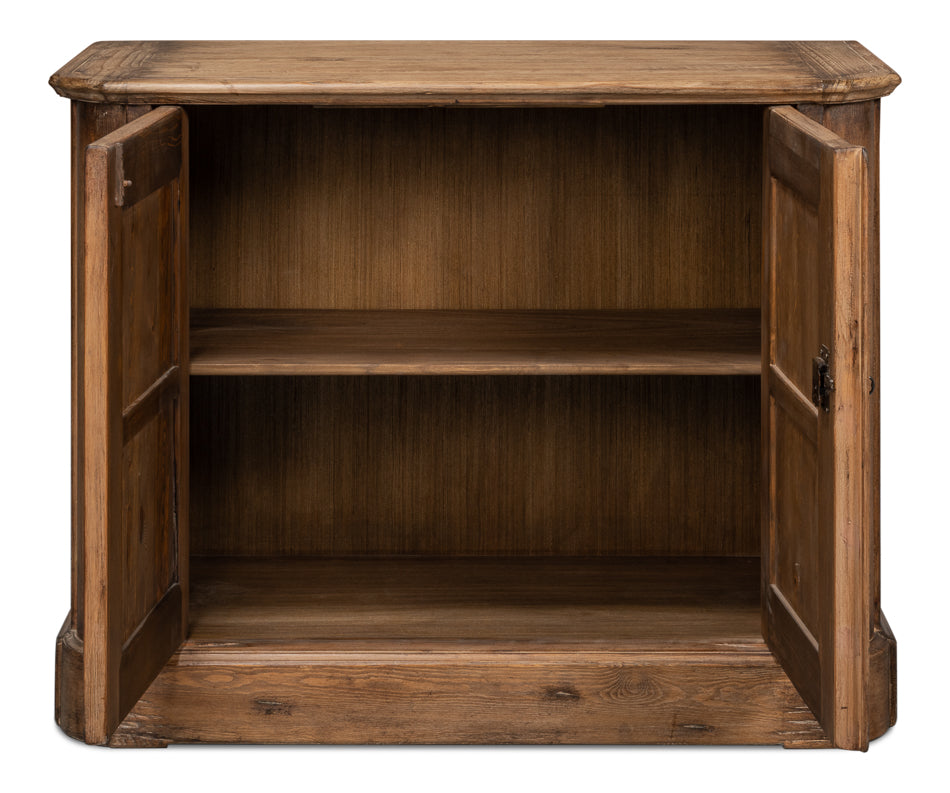 Stephano Two Door Sideboard, Brown by Sarreid Ltd - view 3