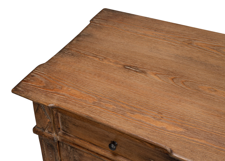 Diamond Wall Sideboard, Brown by Sarreid Ltd - view 5
