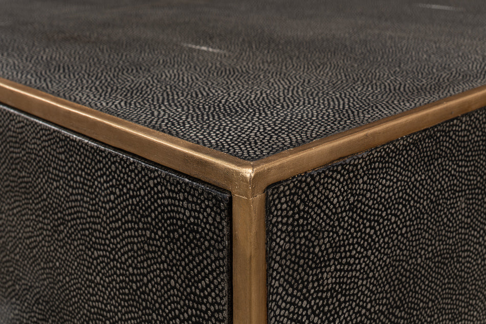 Grey Shagreen Dresser by Sarreid Ltd - view 11