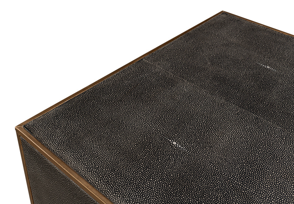 Grey Shagreen Dresser by Sarreid Ltd - view 6