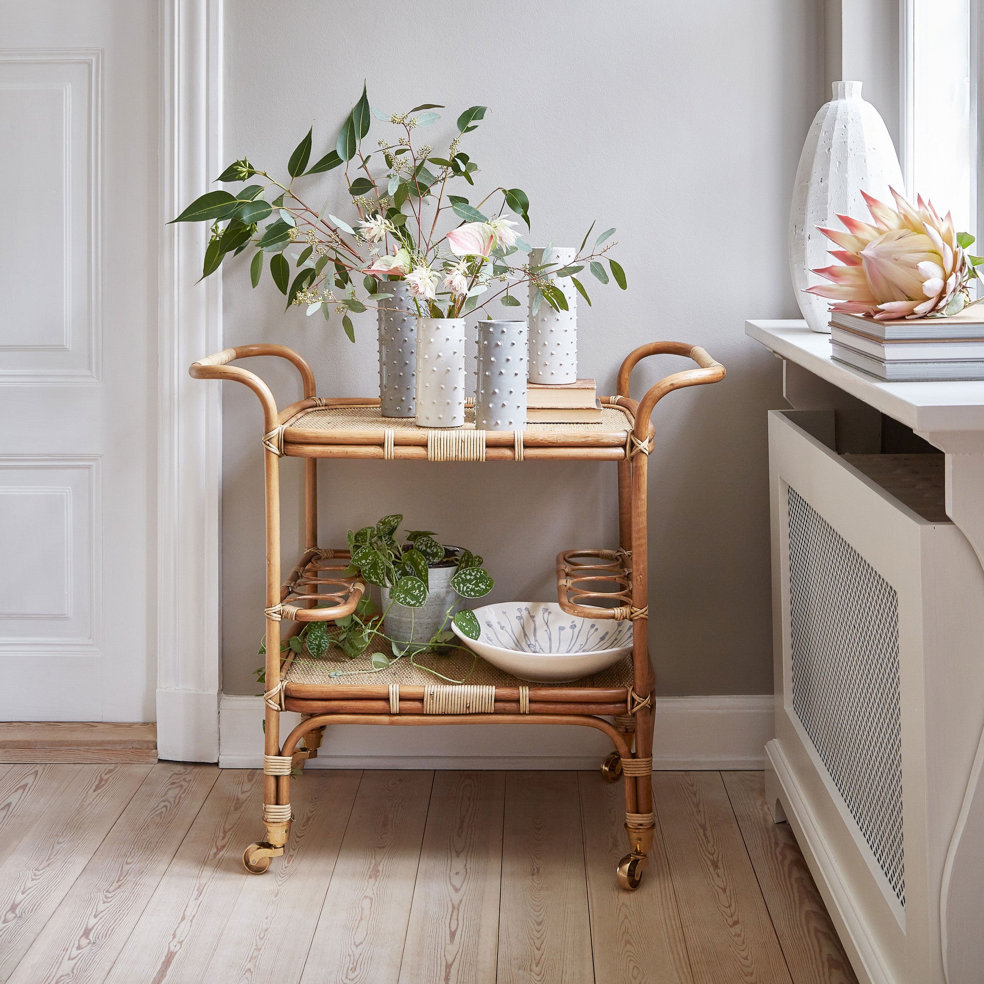 Carlo Bar Trolley by Sika Design - view 2
