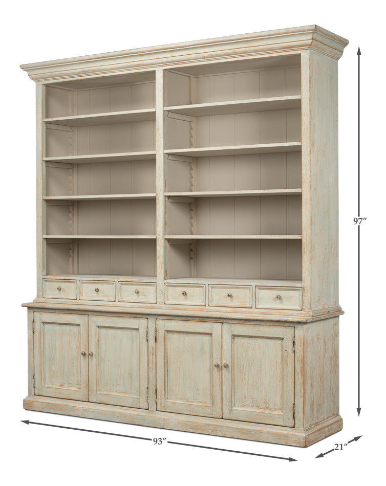 Angelique Bookcase by Sarreid Ltd - view 12