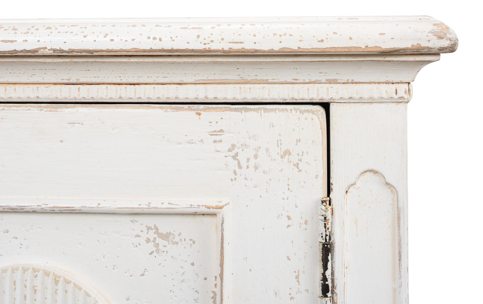 Whitewash Ribbon Sideboard by Sarreid Ltd - view 10