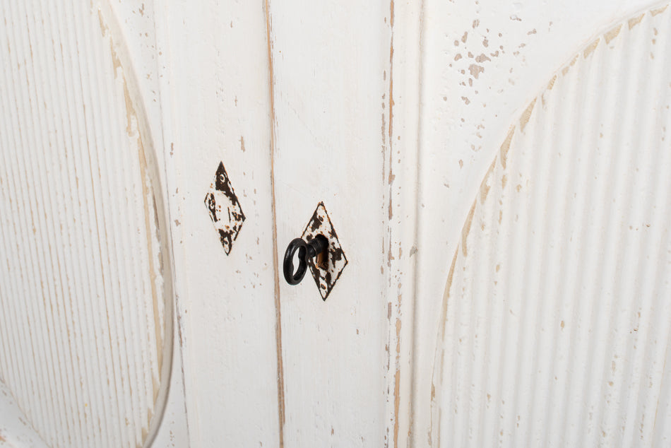 Whitewash Ribbon Sideboard by Sarreid Ltd - view 7