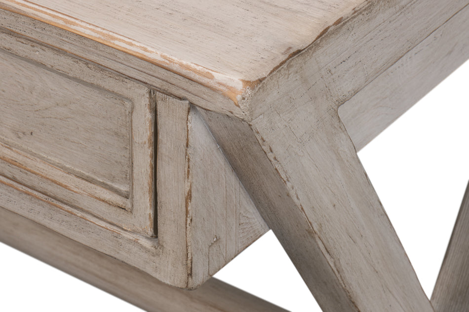 Kitchen Desk, Stone Grey by Sarreid Ltd - view 12