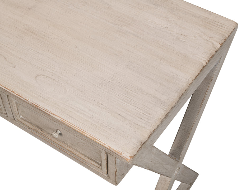 Kitchen Desk, Stone Grey by Sarreid Ltd - view 5