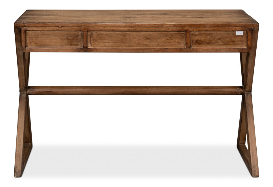 Kitchen Desk, Brown by Sarreid Ltd - view 8