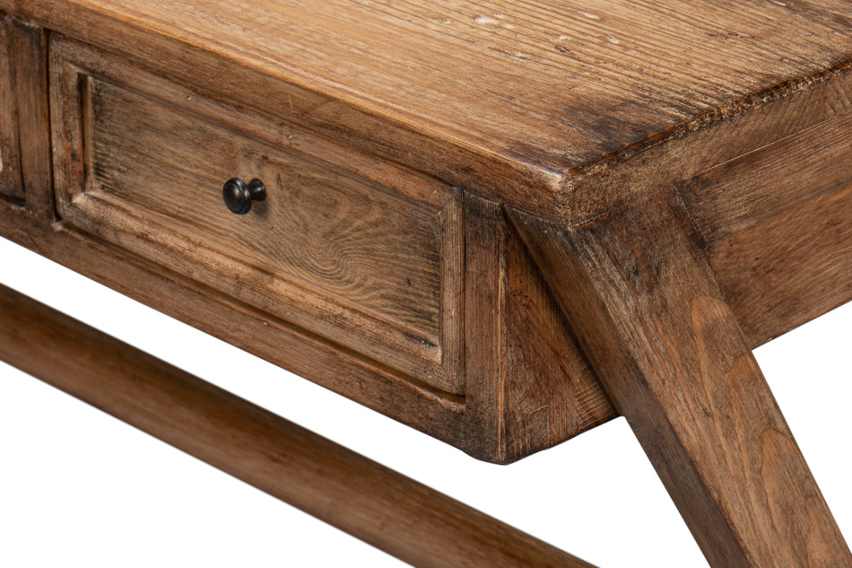 Kitchen Desk, Brown by Sarreid Ltd - view 11